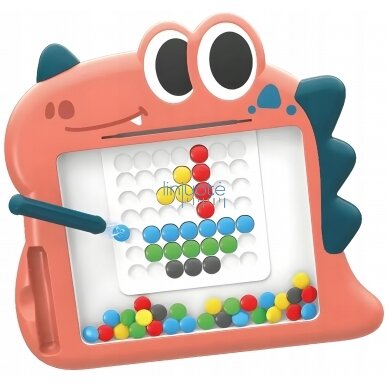 MONTESSORI MAGNETINĖ LENTA VAIKAMS MAGPAD DINOZAURAS, 48211 MONTESSORI MAGNETINĖ LENTA VAIKAMS MAGPAD DINOZAURAS, 48211