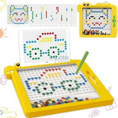 MONTESSORI MAGNETINĖ LENTA VAIKAMS MAGPAD DINOZAURAS, 48204 MONTESSORI MAGNETINĖ LENTA VAIKAMS MAGPAD DINOZAURAS, 48204