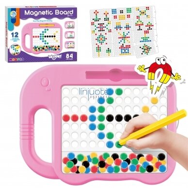 MONTESSORI MAGNETINĖ LENTA VAIKAMS MAGPAD DRAMBLIUKAS, 48136