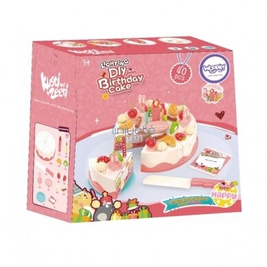 VAIKIŠKAS PLASTIKINIS PJAUSTOMAS TORTAS , 40 EL, 29672 3 VAIKIŠKAS PLASTIKINIS PJAUSTOMAS TORTAS , 40 EL, 29672 3