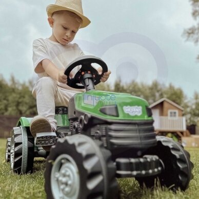 Vaikiškas traktorius su priekaba Farmer GoTrac MAXI 28286 1 Vaikiškas traktorius su priekaba Farmer GoTrac MAXI 28286 1