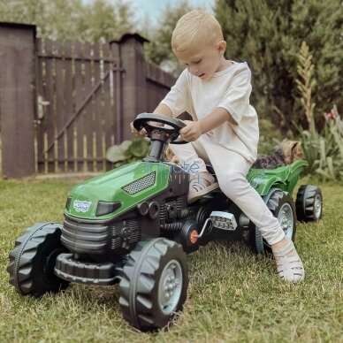 Vaikiškas traktorius su priekaba Farmer GoTrac MAXI 28286 2 Vaikiškas traktorius su priekaba Farmer GoTrac MAXI 28286 2