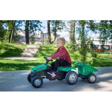 Vaikiškas traktorius su priekaba Farmer GoTrac MAXI 28286 18 Vaikiškas traktorius su priekaba Farmer GoTrac MAXI 28286 18