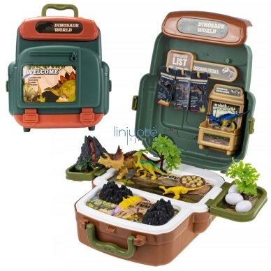 WOOPIE Lagaminas - Edukacinis Dinozaurų Tyrinėtojo Rinkinys 57093 1