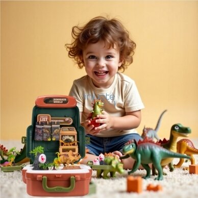 WOOPIE Lagaminas - Edukacinis Dinozaurų Tyrinėtojo Rinkinys 57093 2