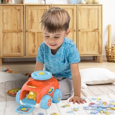 WOOPIE BABY AUTOMOBILIŲ PALEIDIMO ĮRENGINYS, AUTOMOBILIŲ KATAPULTOS RINKINYS, 47221 3 WOOPIE BABY AUTOMOBILIŲ PALEIDIMO ĮRENGINYS, AUTOMOBILIŲ KATAPULTOS RINKINYS, 47221 3