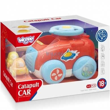 WOOPIE BABY AUTOMOBILIŲ PALEIDIMO ĮRENGINYS, AUTOMOBILIŲ KATAPULTOS RINKINYS, 47221 7 WOOPIE BABY AUTOMOBILIŲ PALEIDIMO ĮRENGINYS, AUTOMOBILIŲ KATAPULTOS RINKINYS, 47221 7