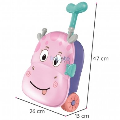 WOOPIE SMĖLIO RINKINYS 3IN1 LAGAMINAS ELNIUKAS + VANDENS ŽAISLAS, 44145 10
