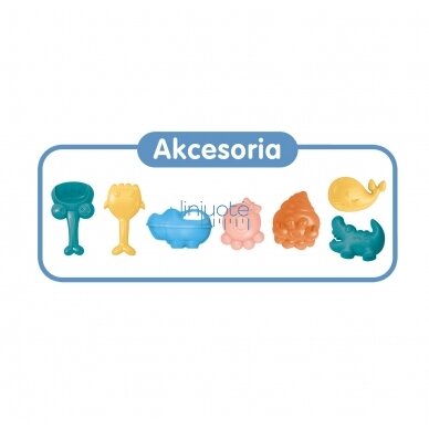 WOOPIE SMĖLIO RINKINYS 3IN1 LAGAMINAS KARVUTĖ + VANDENS ŽAISLAS, 42905 8 WOOPIE SMĖLIO RINKINYS 3IN1 LAGAMINAS KARVUTĖ + VANDENS ŽAISLAS, 42905 8