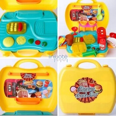 WOOPIE Rinkinys Užkandžių Gamybai iš Modelino 56492 2 WOOPIE Rinkinys Užkandžių Gamybai iš Modelino 56492 2