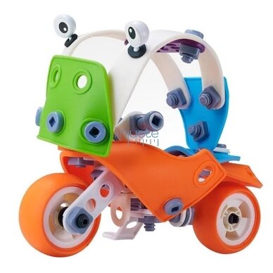 WOOPIE TRANSPORTO PRIEMONIŲ KONSTRUKTORIŲ RINKINYS 5IN1 STEM, 52807 2