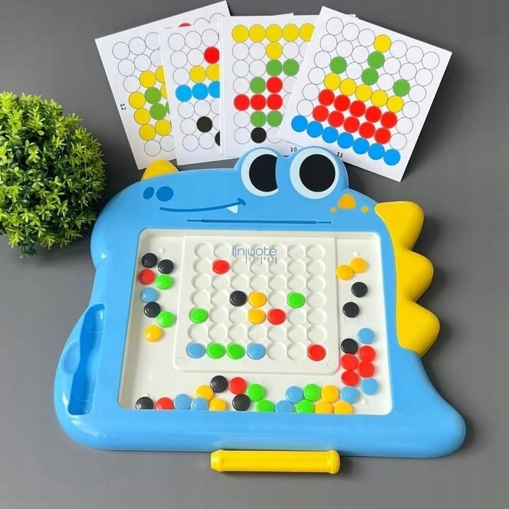 MONTESSORI MAGNETINĖ LENTA VAIKAMS MAGPAD DINOZAURAS, 48167 1 MONTESSORI MAGNETINĖ LENTA VAIKAMS MAGPAD DINOZAURAS, 48167 1