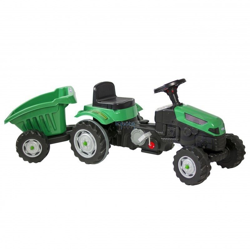 Vaikiškas traktorius su priekaba Farmer GoTrac MAXI 28286 10 Vaikiškas traktorius su priekaba Farmer GoTrac MAXI 28286 10