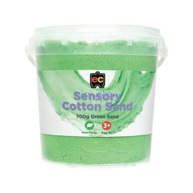 Žalias sensorinis smėlis 700 g Žalias sensorinis smėlis 700 g