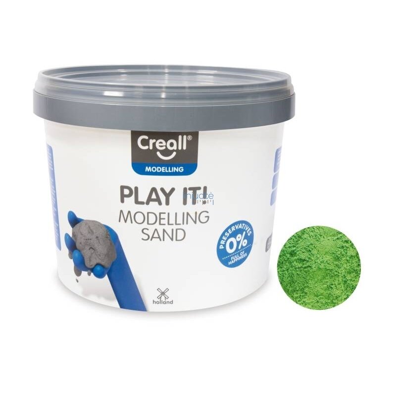 Žalias kinetinis smėlis 750 g