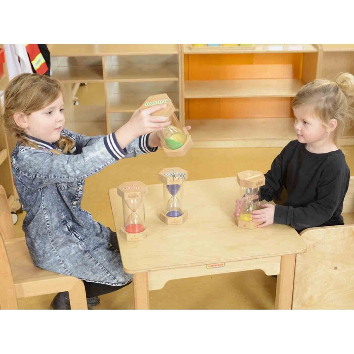 Mokomoji edukacinė priemonė "Smėlio laikrodžių rinkinys" MASTERKIDZ, ME05243 1