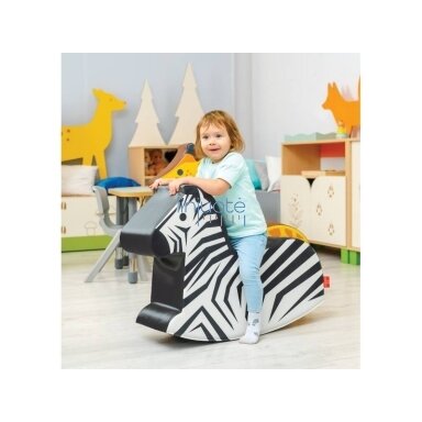 Zebras. Putų sūpuoklis
