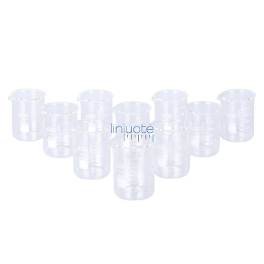 Laboratorinės stiklinės, 250 ml, 10 vnt., 841024 Laboratorinės stiklinės, 250 ml, 10 vnt., 841024
