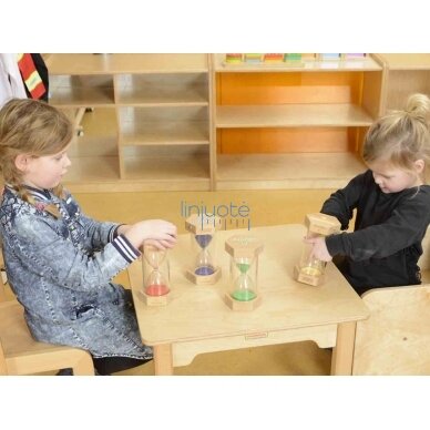 Mokomoji edukacinė priemonė "Smėlio laikrodžių rinkinys" MASTERKIDZ, ME05243 2